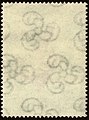 The watermark on this stamp (San Marino No. 6)