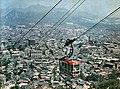 Bird's eye view of Seoul from the Namsan cablecar, 1962