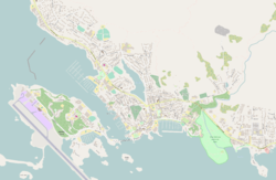 Sitka Naval Operating Base and U.S. Army Coastal Defenses is located in Sitka