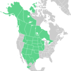 Symphyotrichum falcatum distribution map