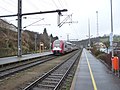 De InterCity Luik-Guillemins - Luxemburg te station Troisvierges