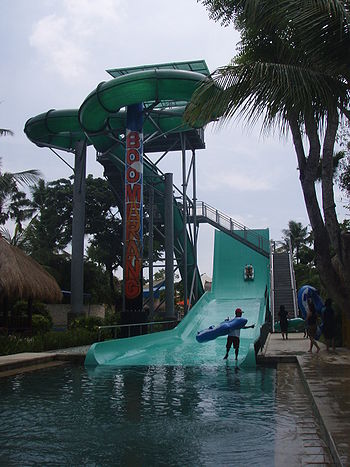 The Boomerang At Waterbom Park