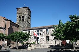 Gemeentehuis en kerk Saint-Martin