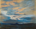 Sonnenuntergang von Eugène Delacroix, ca. 1849–1850