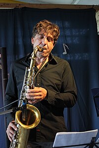 Falk Breitkreuz bei einem Konzert im Jazz We Can in Bad Marienberg