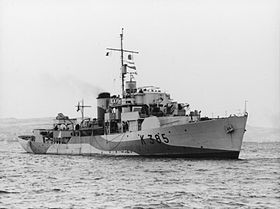 Die Korvette HMNZS Arabis