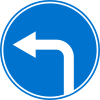 Turn left