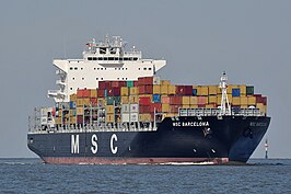 MSC Barcelona, een containerschip uit 2011