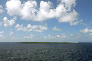Blick auf Das Atoll von Nordwesten
