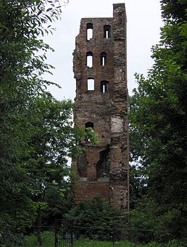 De Slotbosse Toren, een hoek van het oude Kasteel Strijen