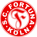 Wappen des deutschen Fußballvereins „SC Fortuna Köln”