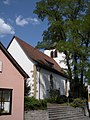 Evang. Johanneskirche Stuttgart-Zuffenhausen – Blick von Südwesten