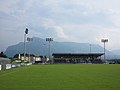 Sportzentrum ASKÖ Salzburg West, Blick zur Fantribüne (2017)