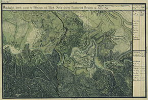 Sasca Montană în Harta Iosefină a Banatului, 1769-72