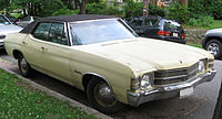 1971 Chevrolet Chevelle Hardtop Sport Sedan