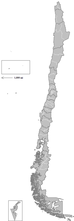 Provincies van Chili