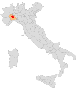 Circondario di Alessandria – Localizzazione