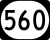 Kentucky Route 560 marker