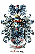 Wappen der Vorfahrenfamilie de Famars