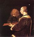 Gerard ter Borch d. J.: Der Lese-Unterricht, um 1650