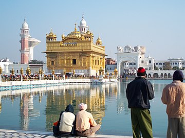 pamje e gjerë e Harmandir Sahibit