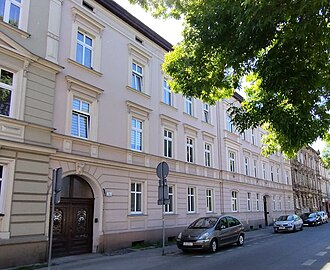 Both facades from the street