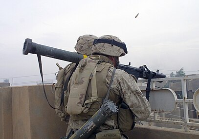 SMAW in Fallujah, Iraq, 2004