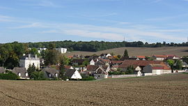 A general view of Poigny