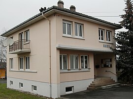 The town hall in Schalbach