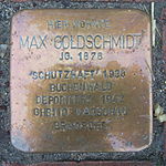 Stolperstein Rehburg-Loccum Mühlentorstraße 14 Max Goldschmidt