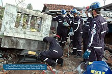 UAE Search and Rescue Team.