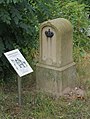 Halbmeilenstein in Marbach