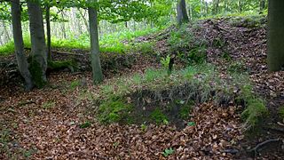 innerer Burgbereich, Gebäuderest