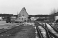 Bahnhof Obing von Norden am 8. März 1995