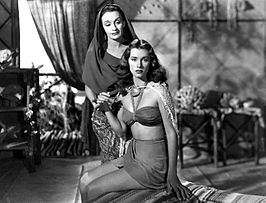 Andrea Palma en Linda Christian in Tarzan and the Mermaids