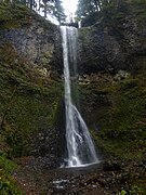 Double Falls in Silver Falls State Park