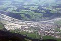 Hochwasser im Inntal bei Wörgl