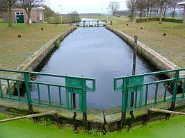 Het Linthorst Homankanaal ter hoogte van Makkum en Terhorst