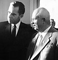 Nikita Kruşçev ve Richard Nixon, 1959, Moskova