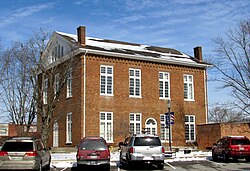 Overton County Courthouse in Livingston