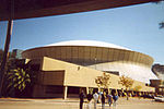 The Louisiana Superdome, where the game was played.