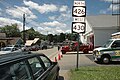 New York State Route 426/New York State Route 430 in Findley Lake.