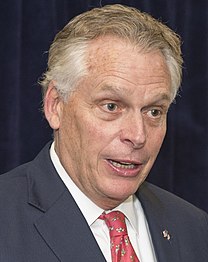 Former Governor Terry McAuliffe of Virginia