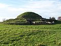 De dubbele ingang in de grafheuvel van Dissignac, Saint-Nazaire