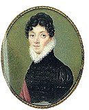 Grenoble'da tanıştığı sevgilisi Victorine Mounier (1783-?)