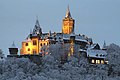 Winterliches Wernigeröder Schloss