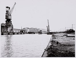 De brug in december 1968, gefotografeerd door J.M. Arsath Ro'is