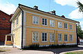 Waagerechte Profile; Haus in Finnland