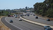 SR 78 in Oceanside at the El Camino Real overpass