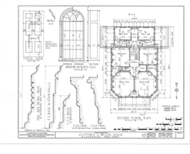 Second floor plan.